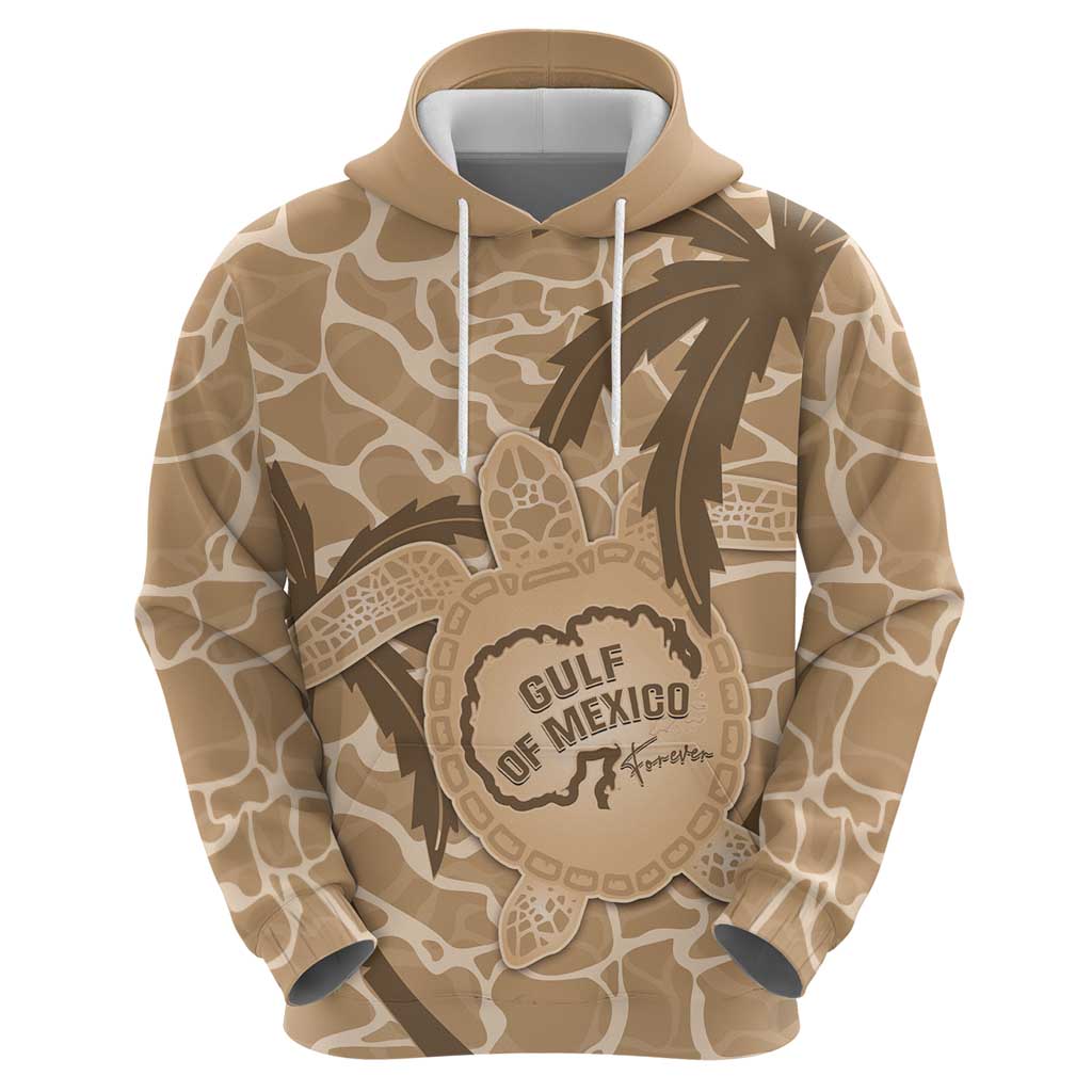 Gulf of Mexico Forever Hoodie Mexican Turtle Brown Version LT14