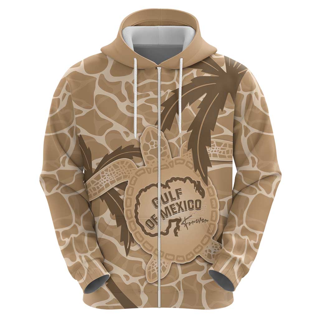 Gulf of Mexico Forever Hoodie Mexican Turtle Brown Version LT14