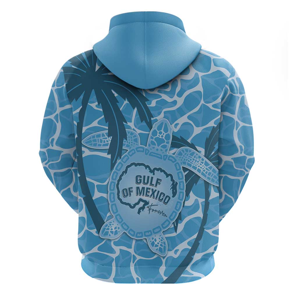 Gulf of Mexico Forever Hoodie Mexican Turtle Blue Version LT14