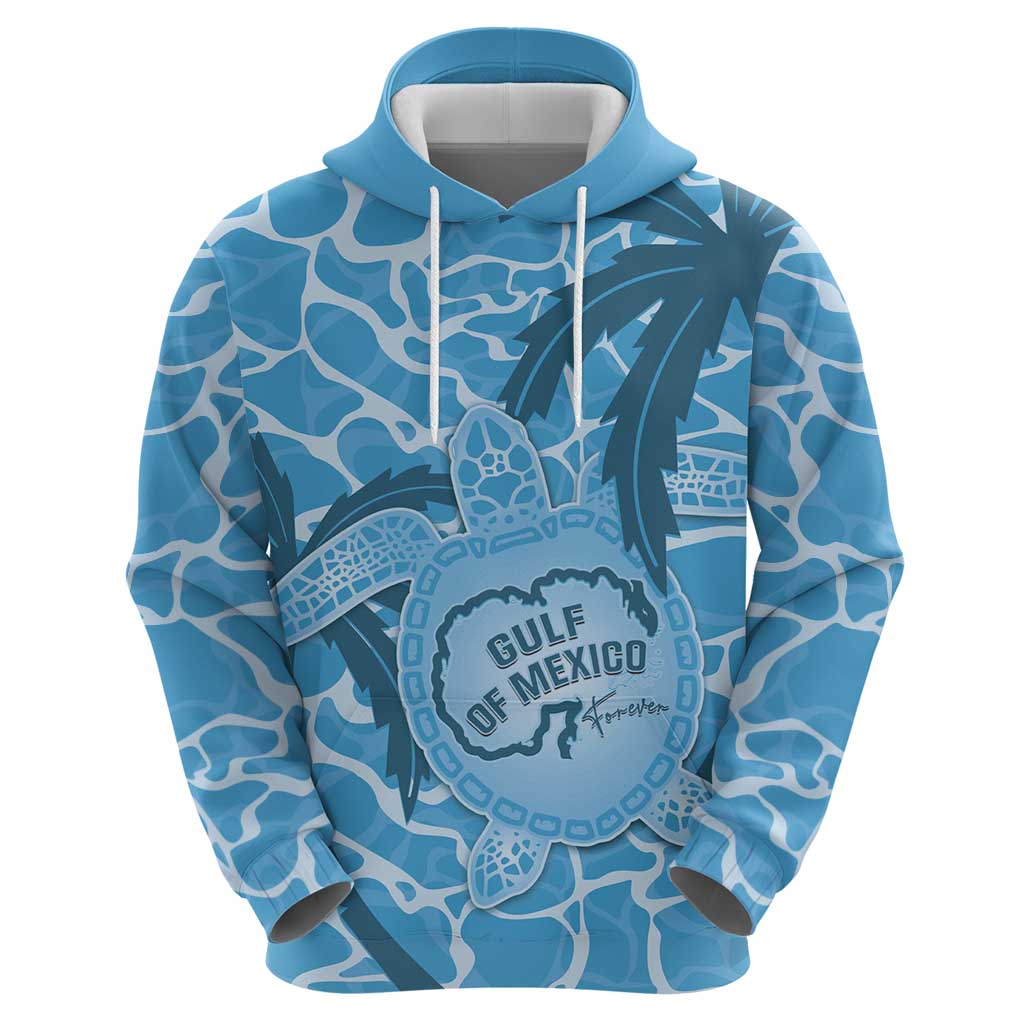 Gulf of Mexico Forever Hoodie Mexican Turtle Blue Version LT14