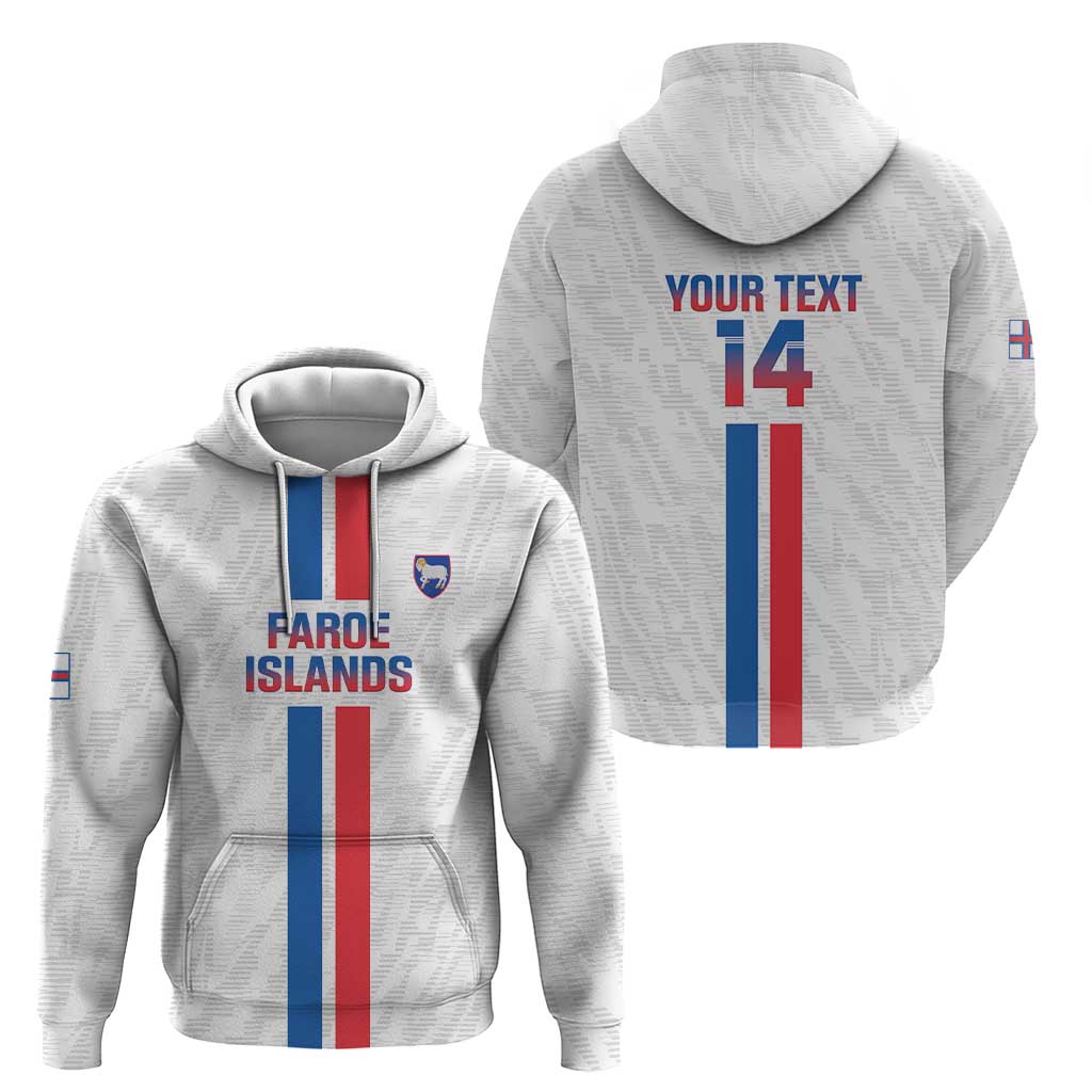 Custom Faroe Islands Football Hoodie Come On National Team LT14