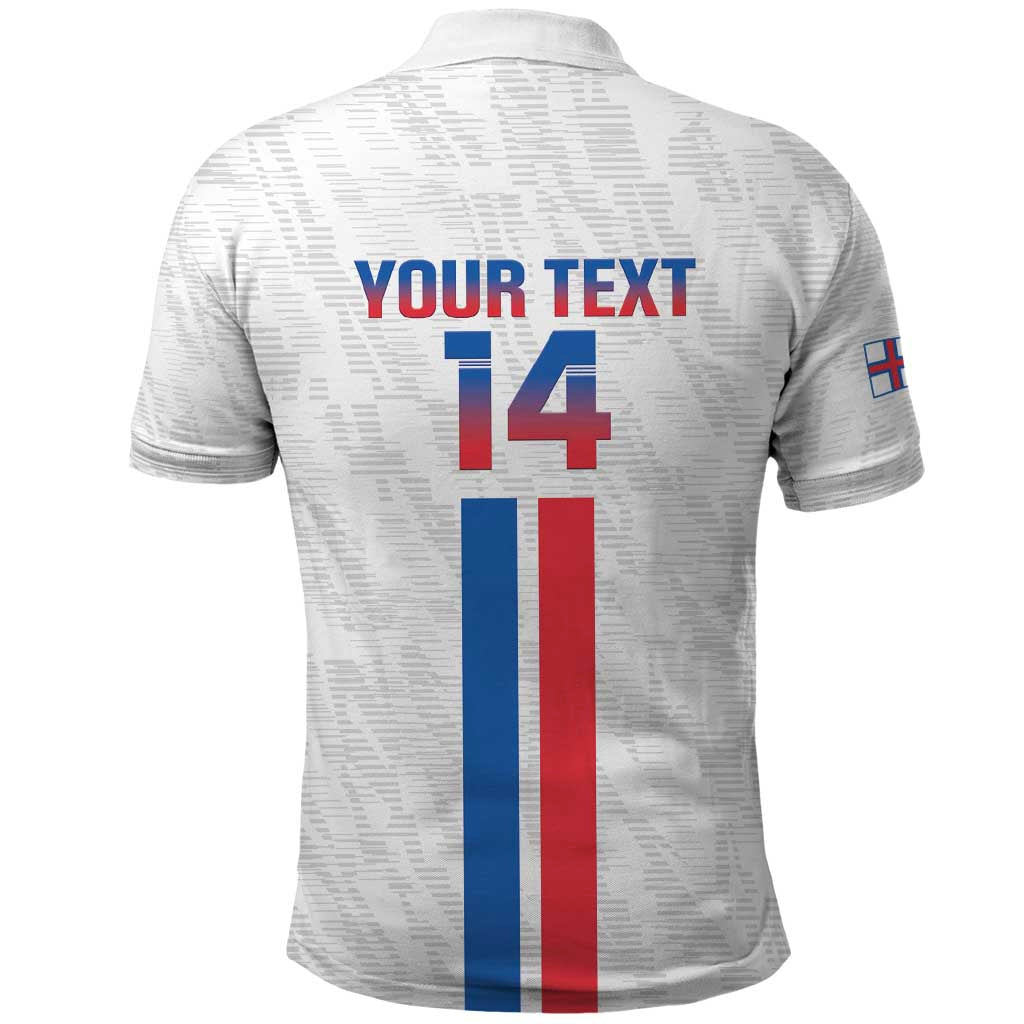 Custom Faroe Islands Football Polo Shirt Come On National Team LT14