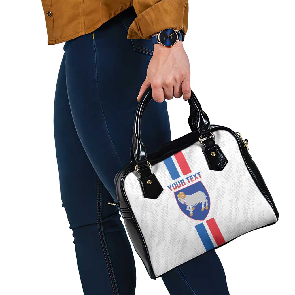 Custom Faroe Islands Football Shoulder Handbag Come On National Team LT14