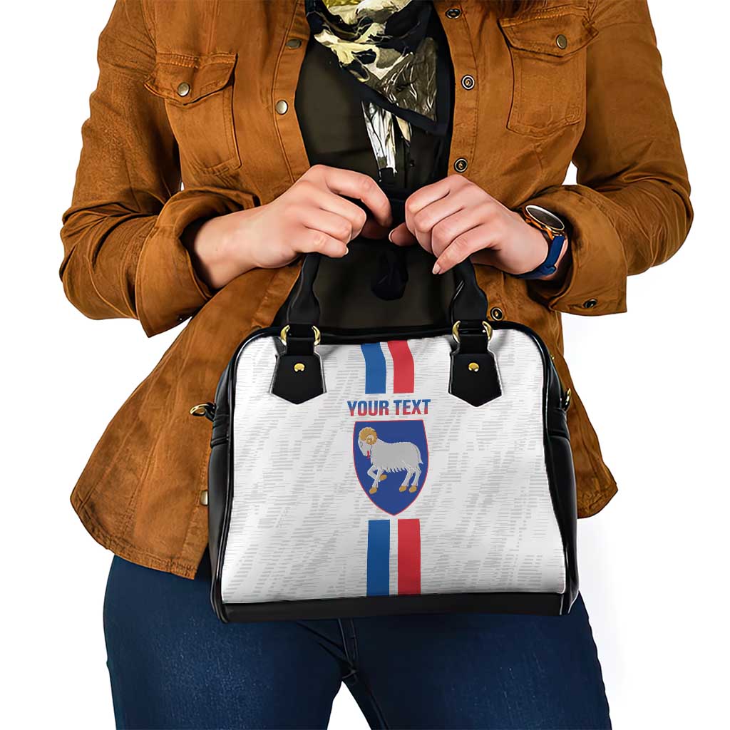 Custom Faroe Islands Football Shoulder Handbag Come On National Team LT14