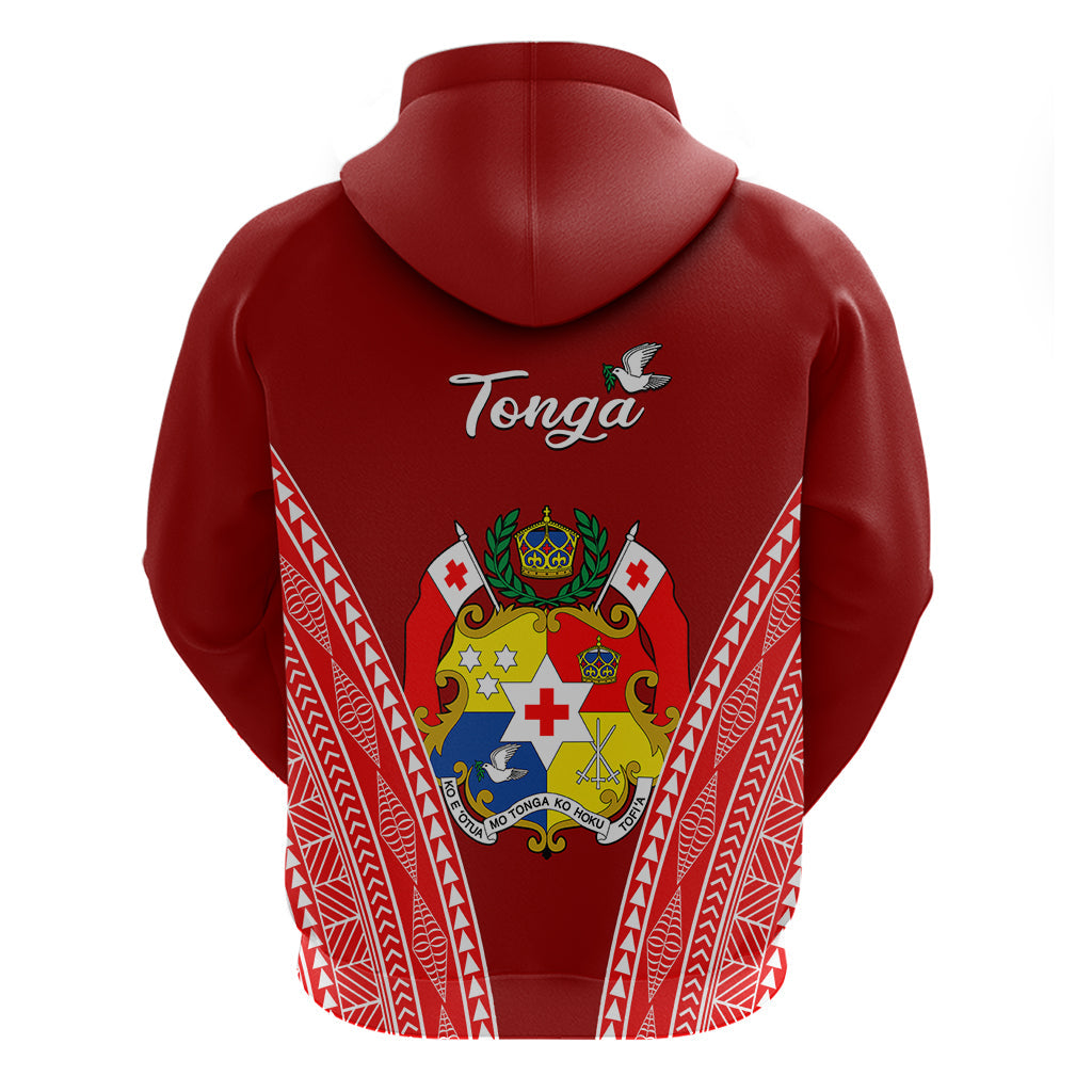 Tonga Heilala Flowers Hoodie Tongan Ngatu White Special Verison LT14