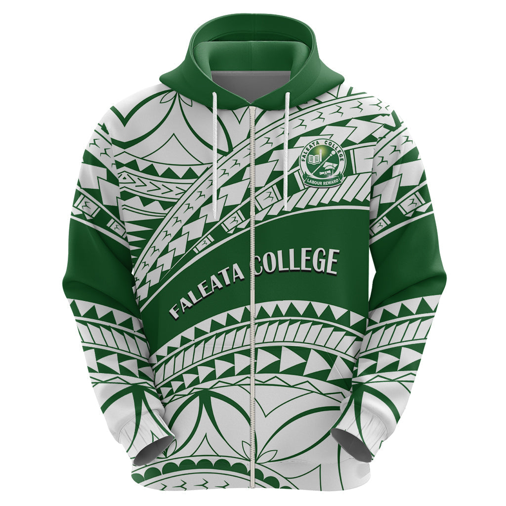 Personalised Samoa Faleata College Hoodie Samoan Pattern LT14