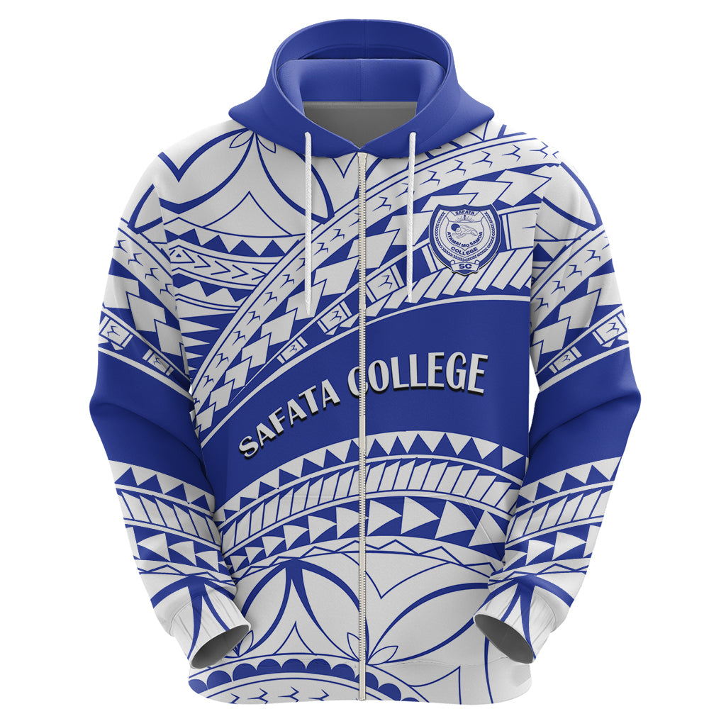 Personalised Samoa Safata College Hoodie Samoan Pattern LT14