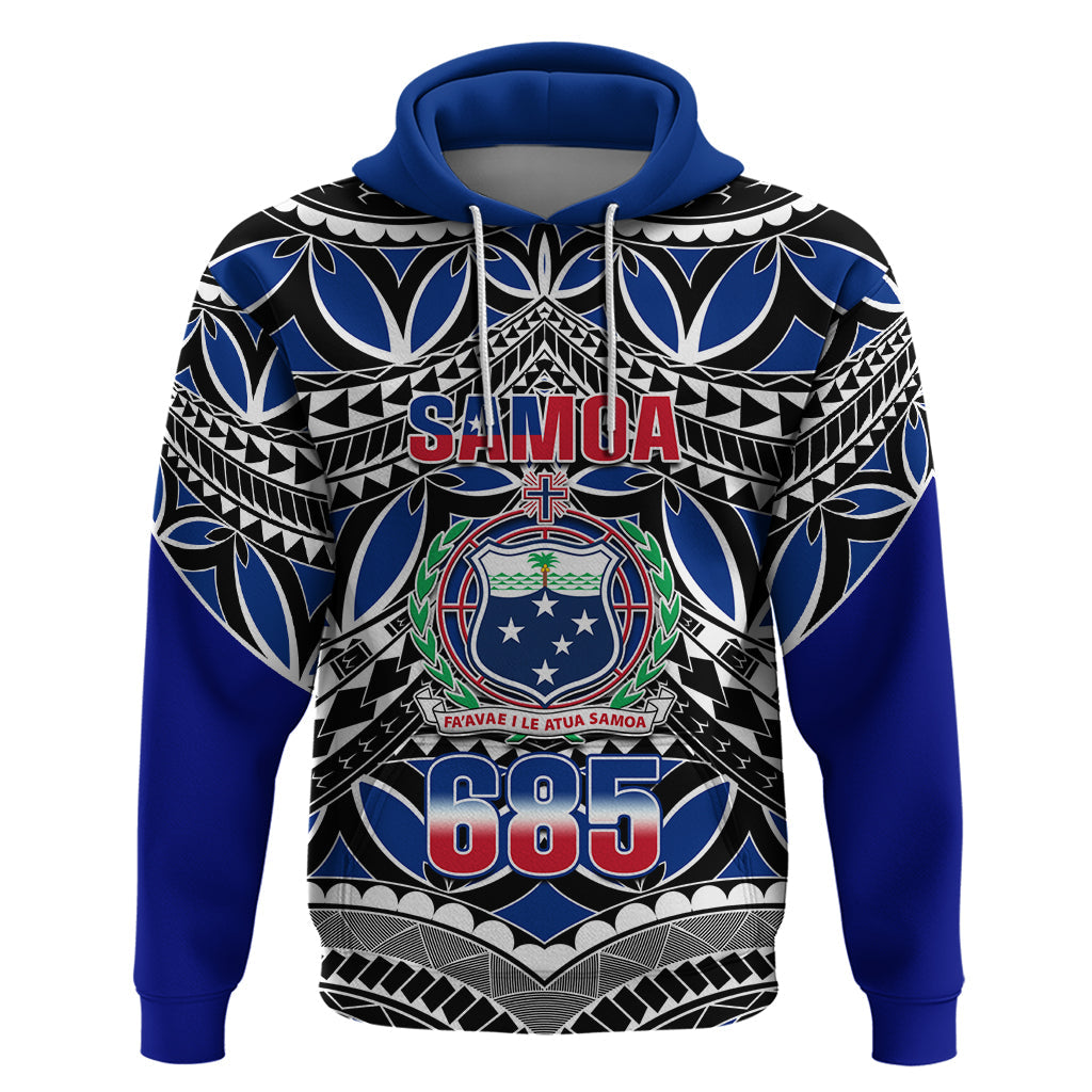 Samoa 685 Hoodie Samoan Coat Of Arms Simple Style LT14