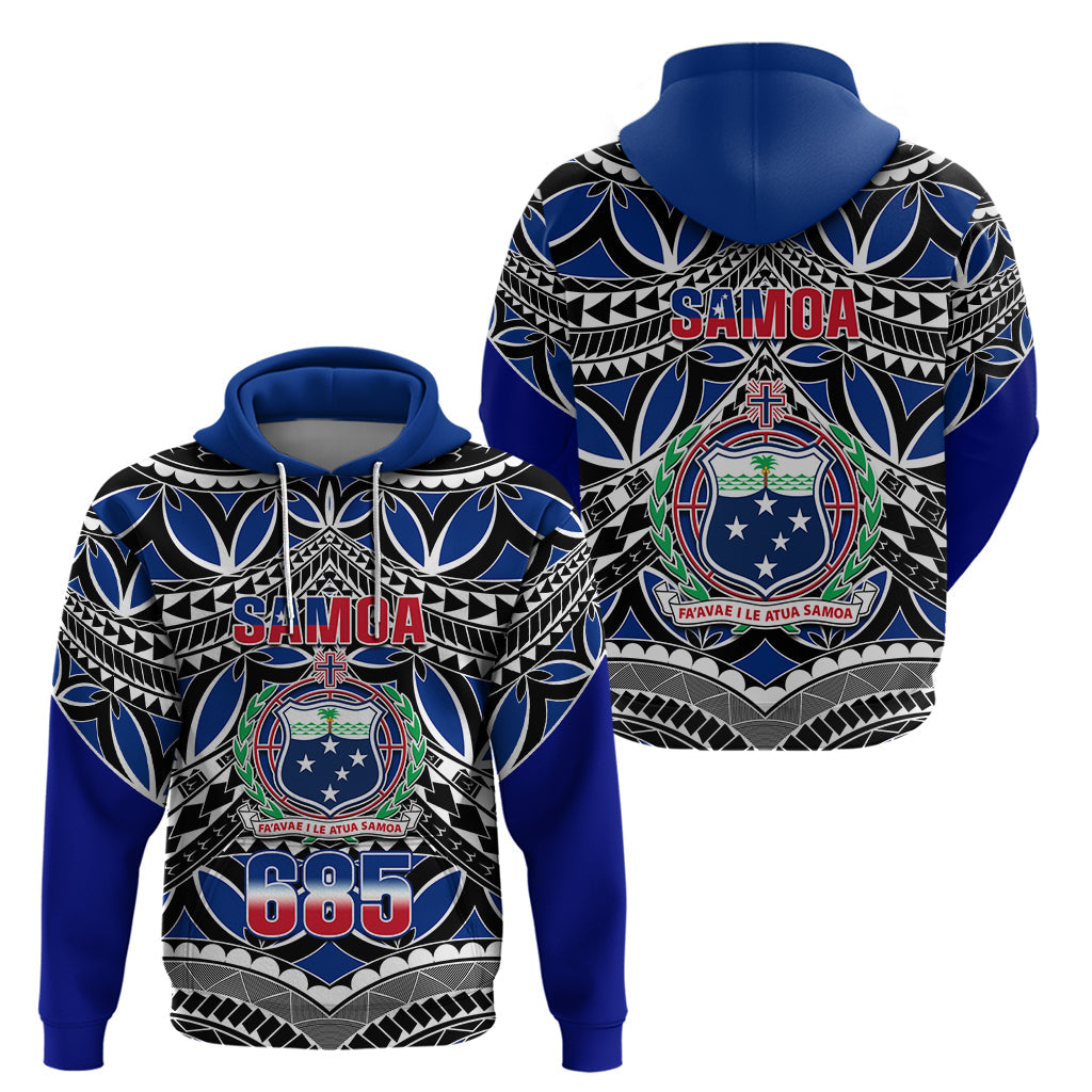 Samoa 685 Hoodie Samoan Coat Of Arms Simple Style LT14