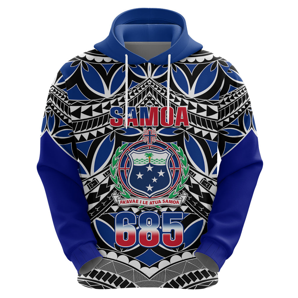 Samoa 685 Hoodie Samoan Coat Of Arms Simple Style LT14