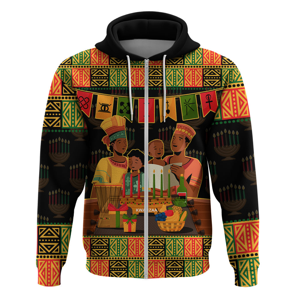 Happy Kwanzaa Hoodie African-American Culture Celebration LT14
