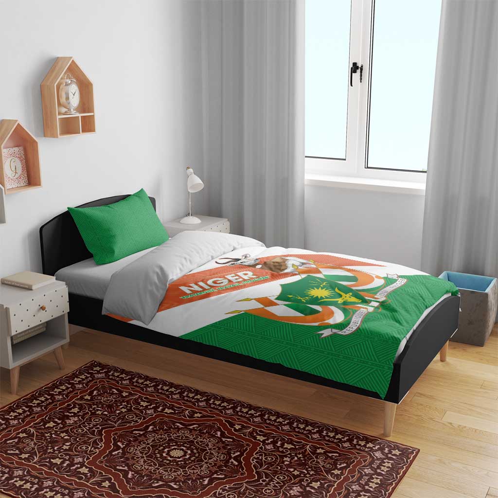 Afro Niger Bedding Set Dama Gazelle African Pattern - Republic Day LT14