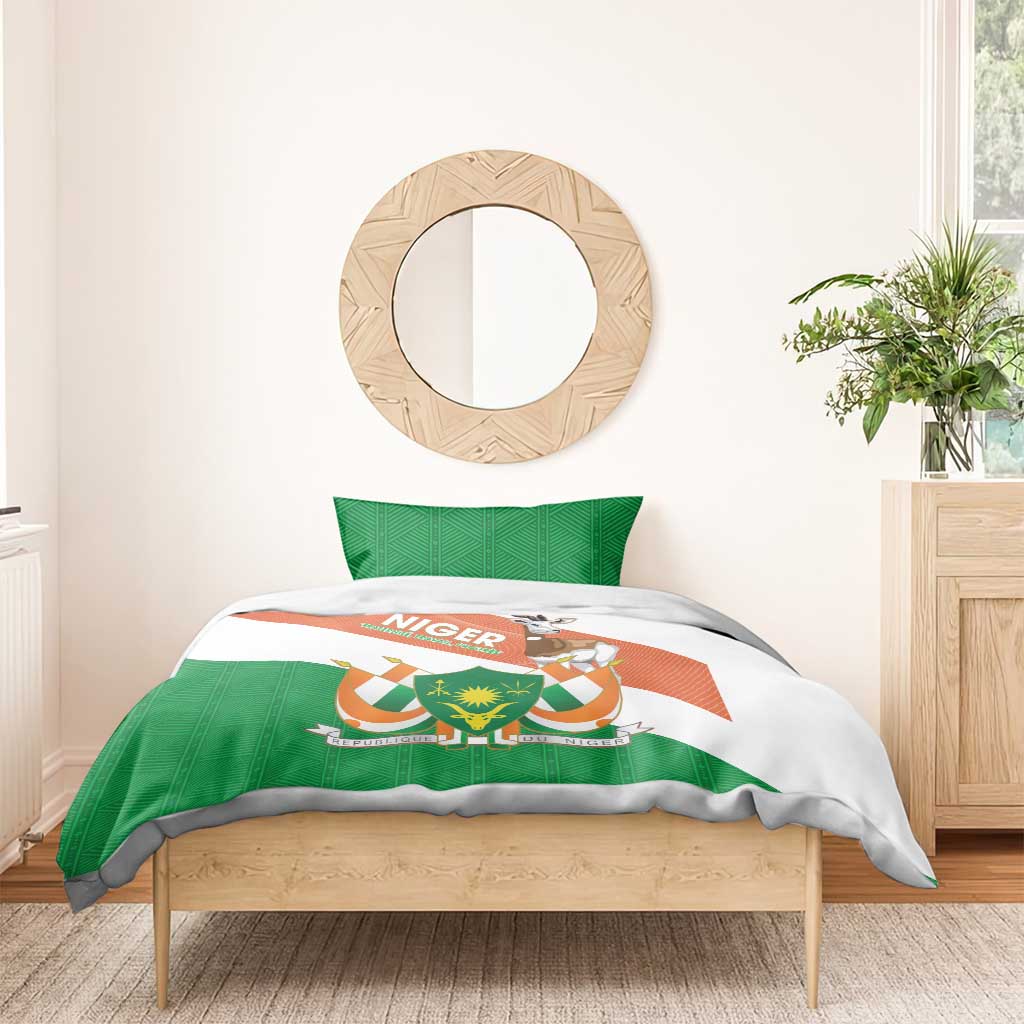 Afro Niger Bedding Set Dama Gazelle African Pattern - Republic Day LT14