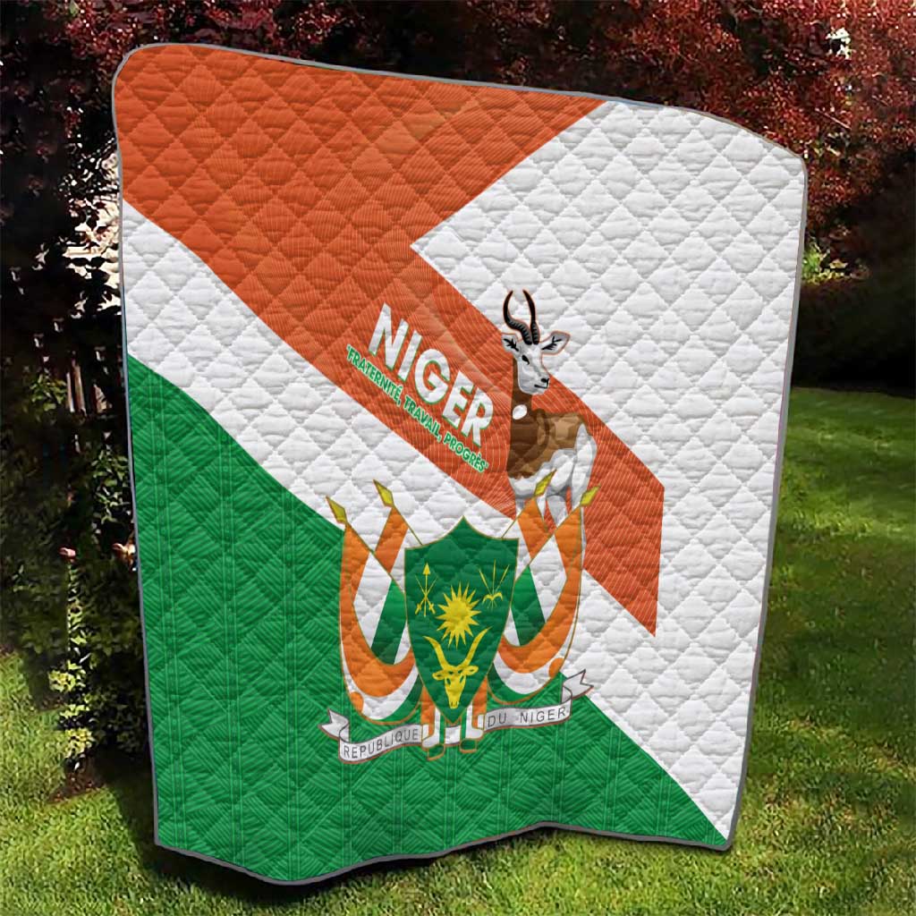 Afro Niger Quilt Dama Gazelle African Pattern - Republic Day LT14