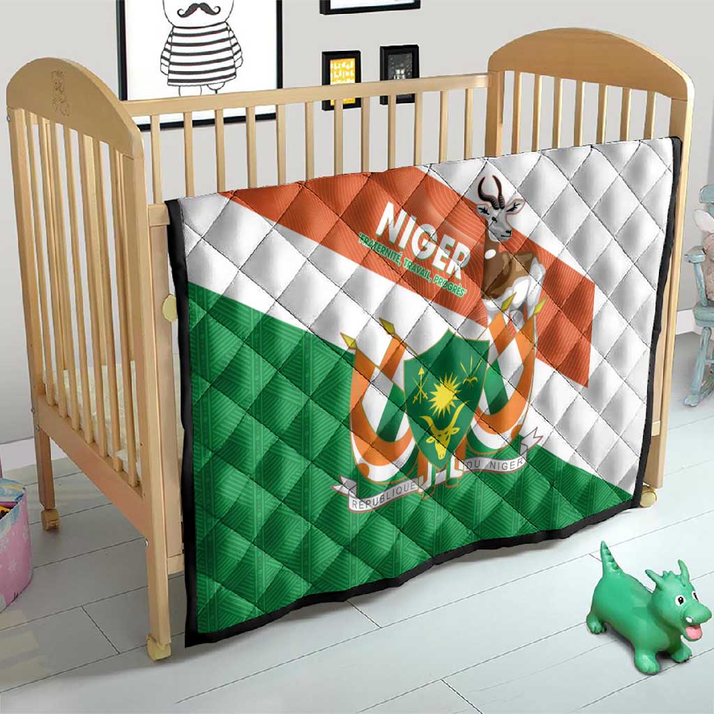 Afro Niger Quilt Dama Gazelle African Pattern - Republic Day LT14