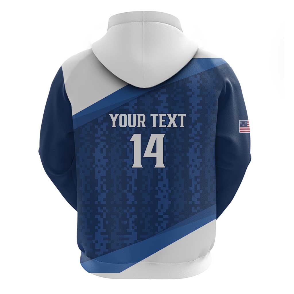 Custom USA Rugby 2025 Hoodie Go Champions Eagles LT14