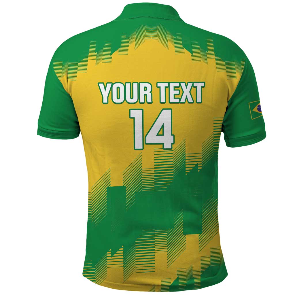 Custom Brasil Rugby 2025 Polo Shirt Go Champions Yaras LT14