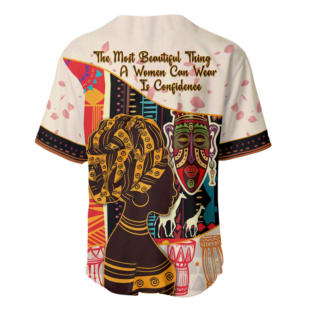 Africa International Women Day Baseball Jersey African Pattern LT14
