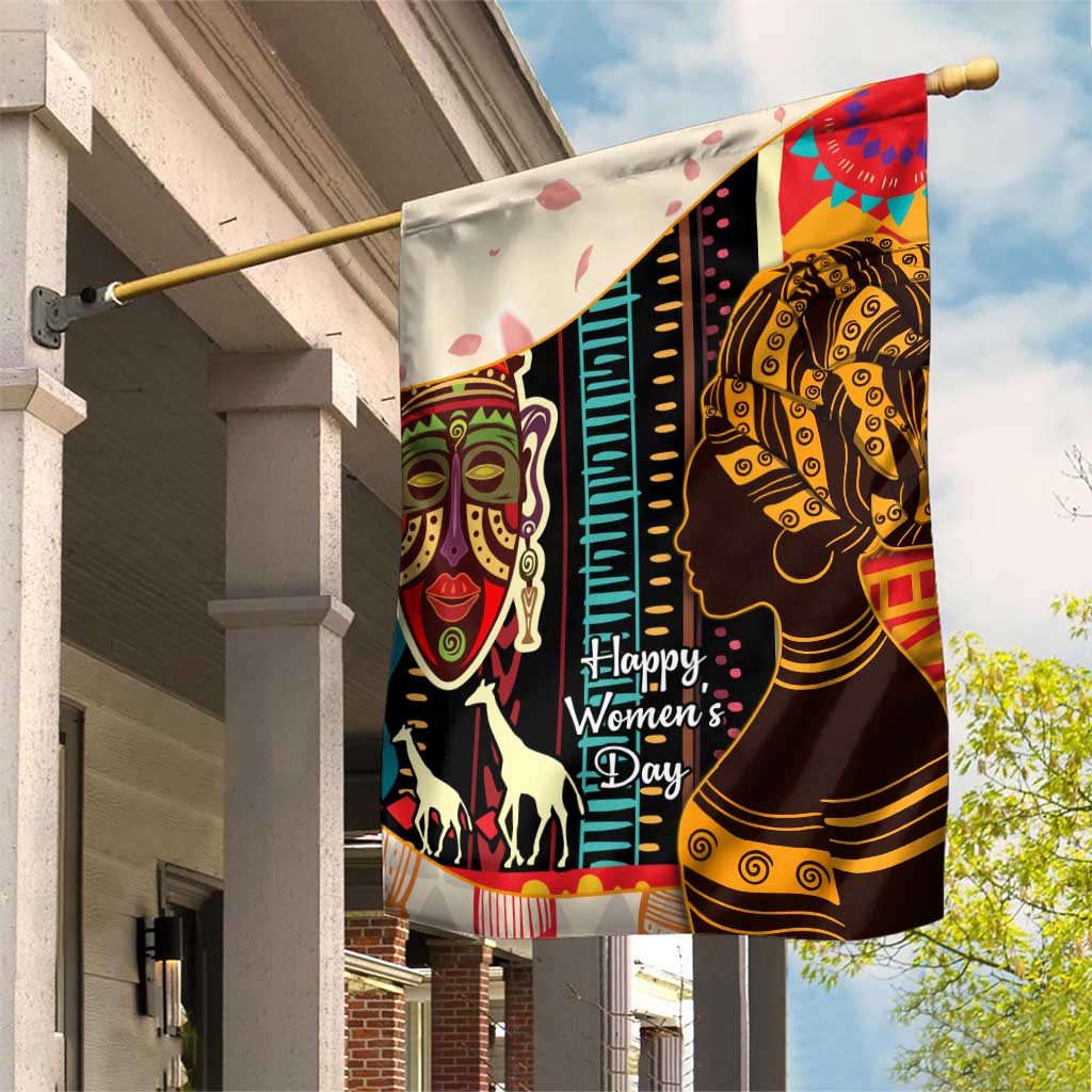 Africa International Women Day Garden Flag African Pattern LT14