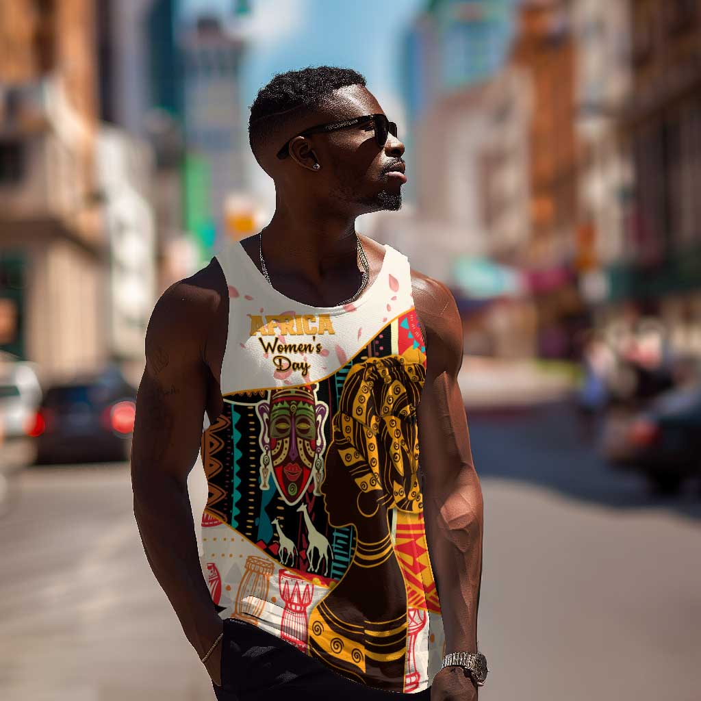 Africa International Women Day Men Tank Top African Pattern LT14