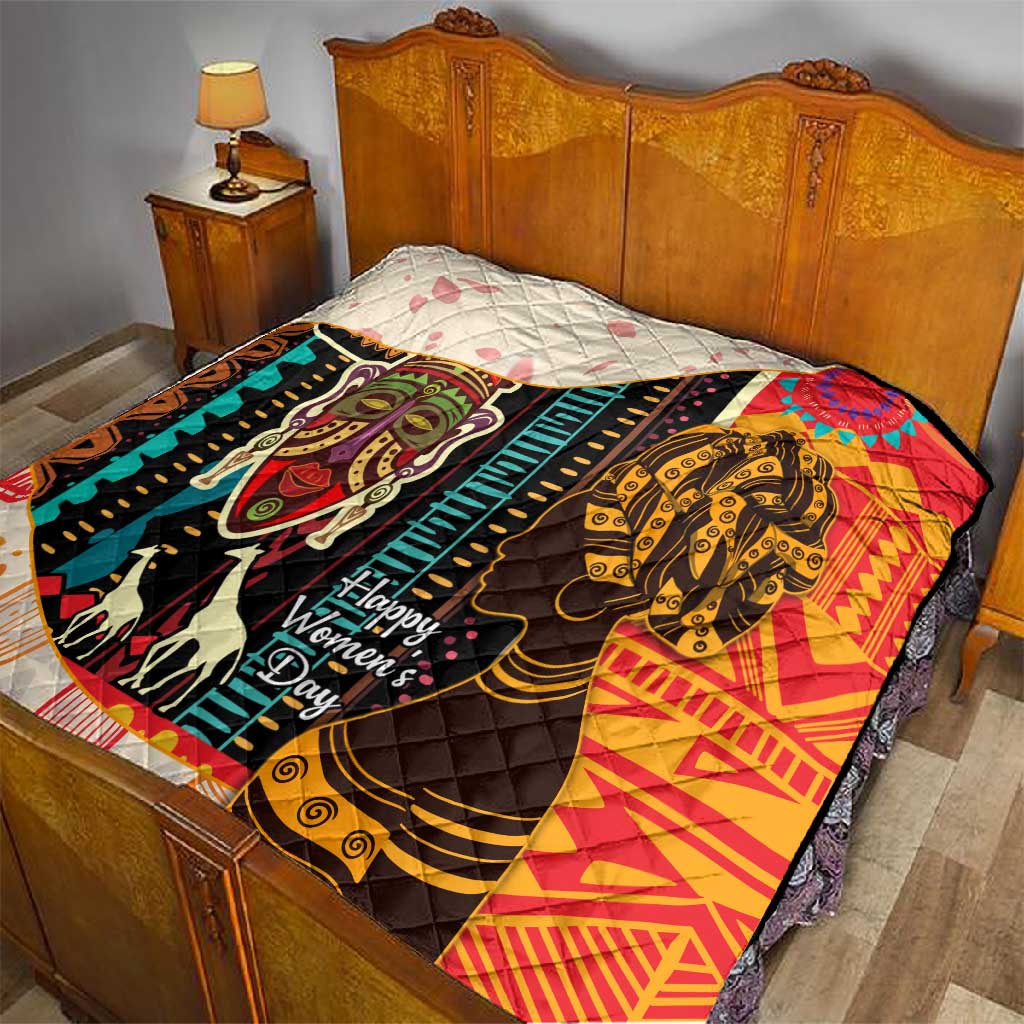 Africa International Women Day Quilt African Pattern LT14