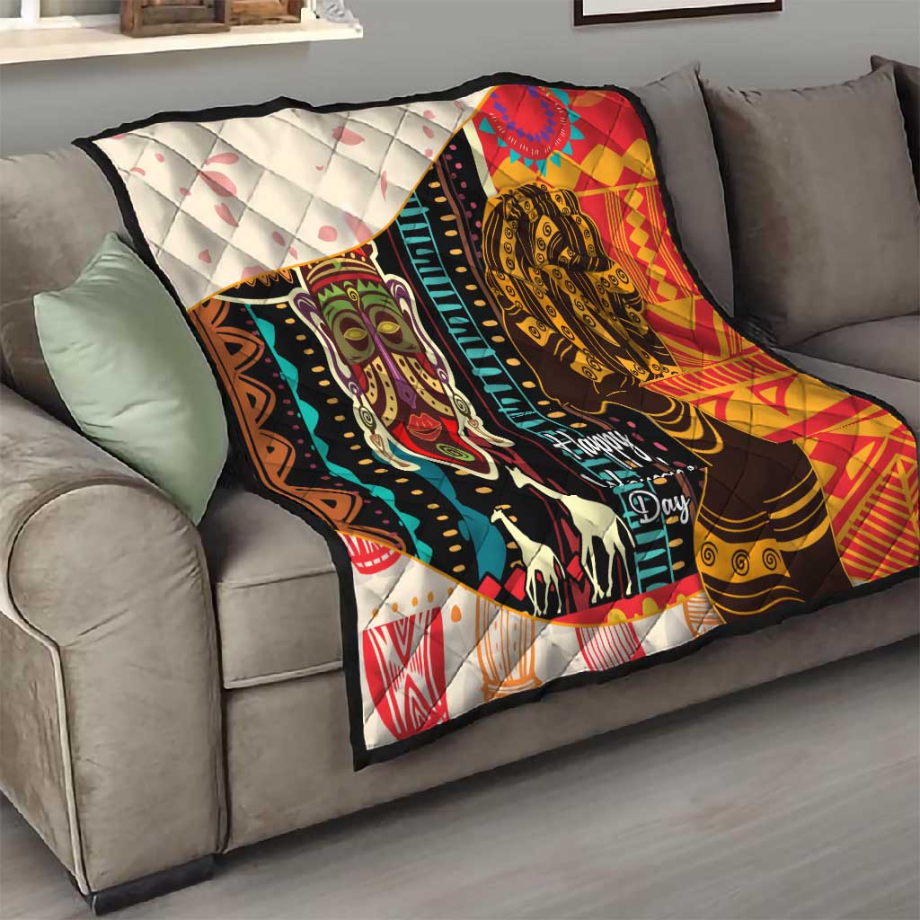 Africa International Women Day Quilt African Pattern LT14