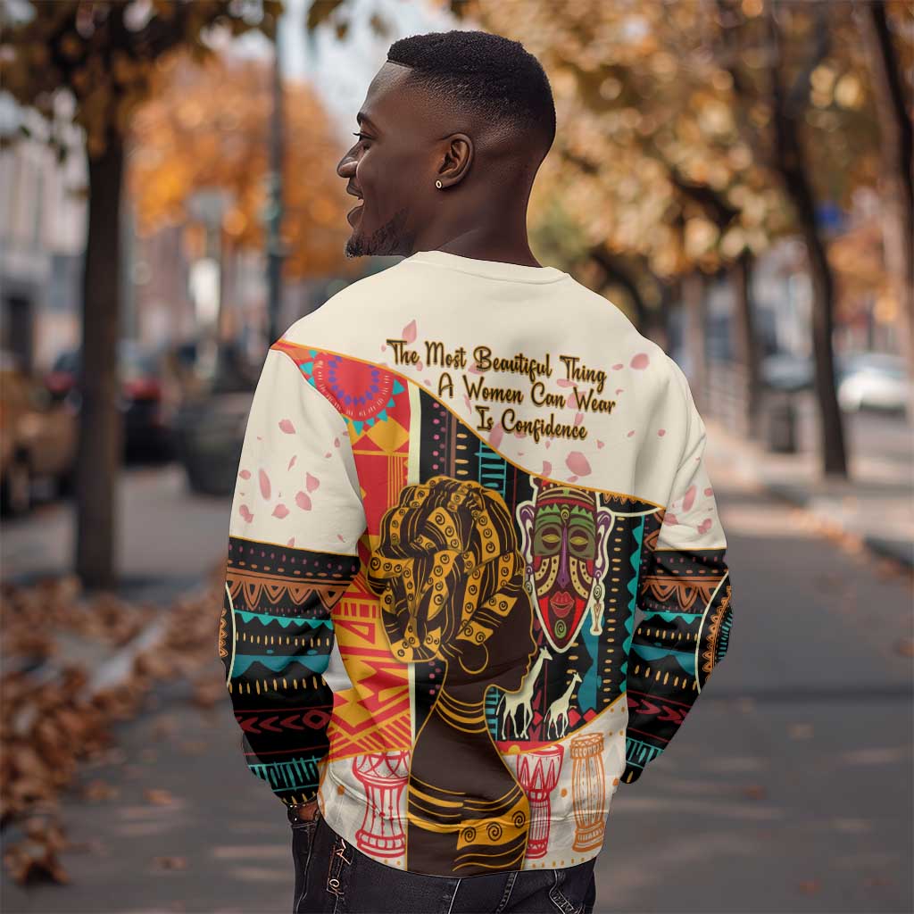 Africa International Women Day Sweatshirt African Pattern LT14