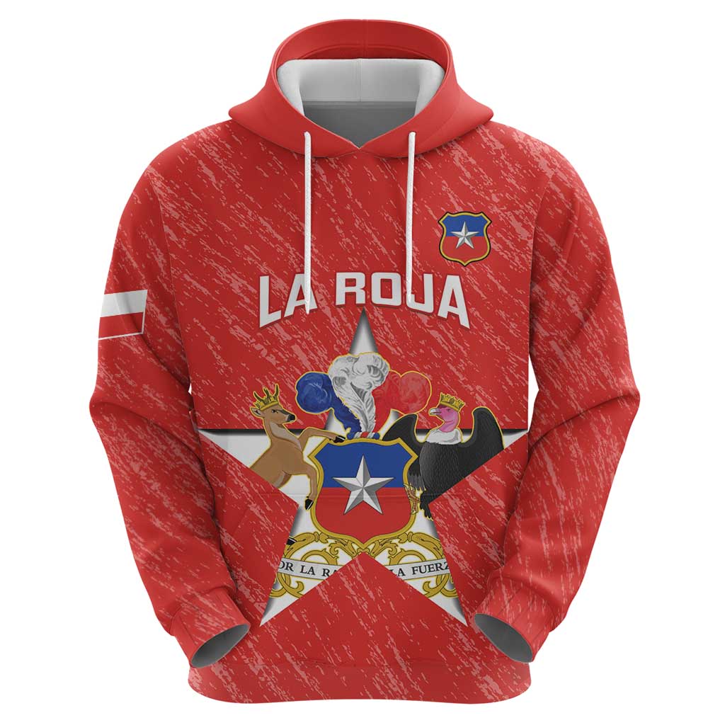 Custom Chile Football Hoodie Vamos La Roja LT14