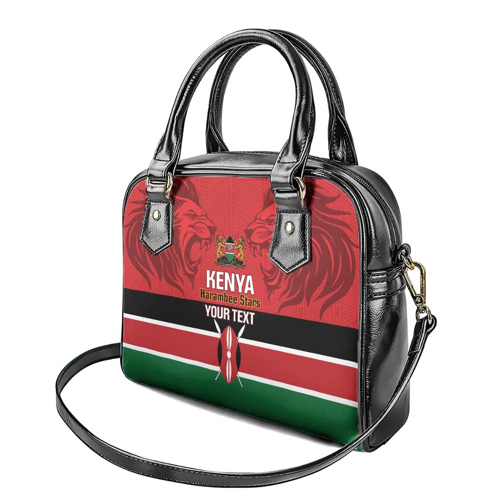 Custom Kenya Football Shoulder Handbag Come On Harambee Stars LT14