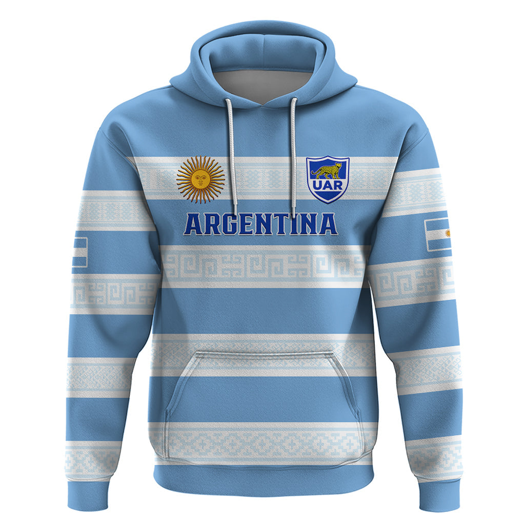 Personalised Argentina Rugby Hoodie Los Pumas 2023 Go Champions Unique Style LT14