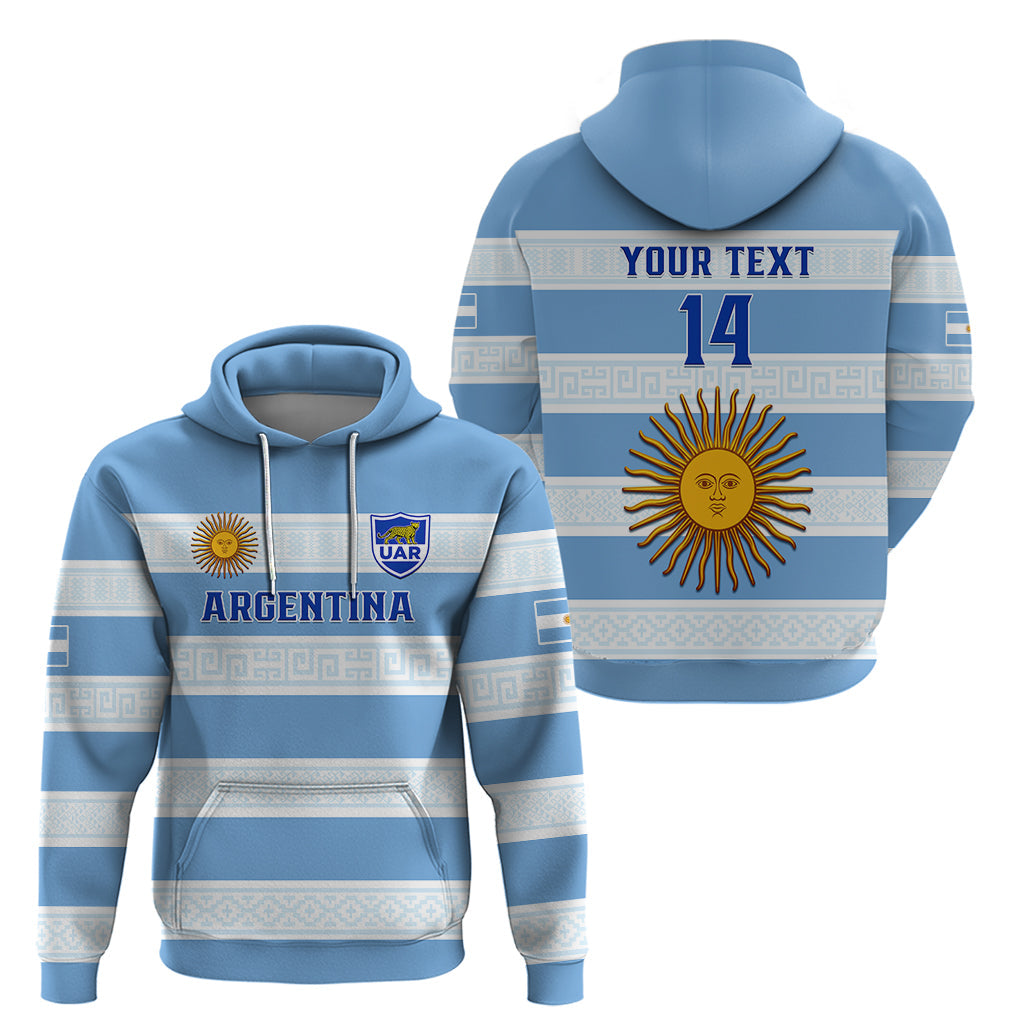 Personalised Argentina Rugby Hoodie Los Pumas 2023 Go Champions Unique Style LT14