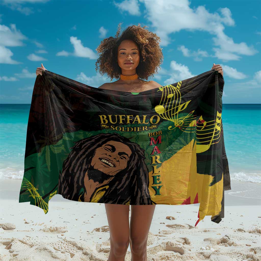 Afro Legend Bob Buffalo Soldier Sarong American Heroes Reggae Style LT14
