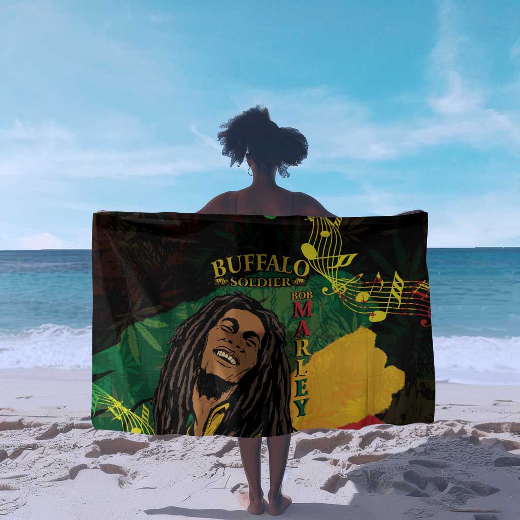 Afro Legend Bob Buffalo Soldier Sarong American Heroes Reggae Style LT14