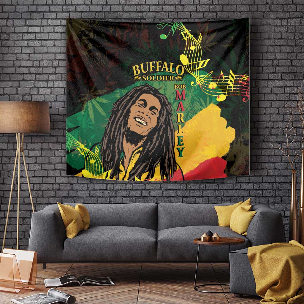 Afro Legend Bob Buffalo Soldier Tapestry American Heroes Reggae Style LT14