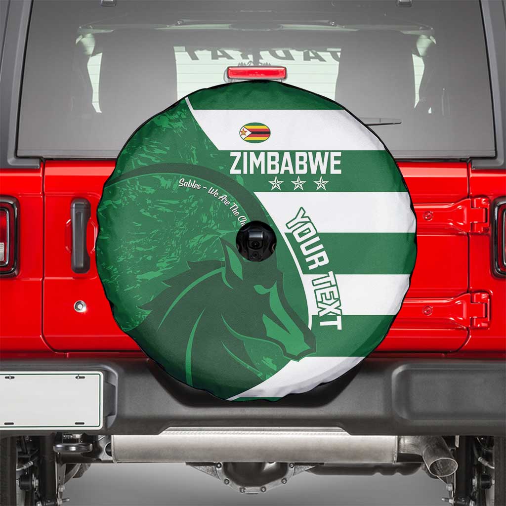 Zimbabwe Rugby Custom Spare Tire Cover Sables 3rd Champions Proud LT14