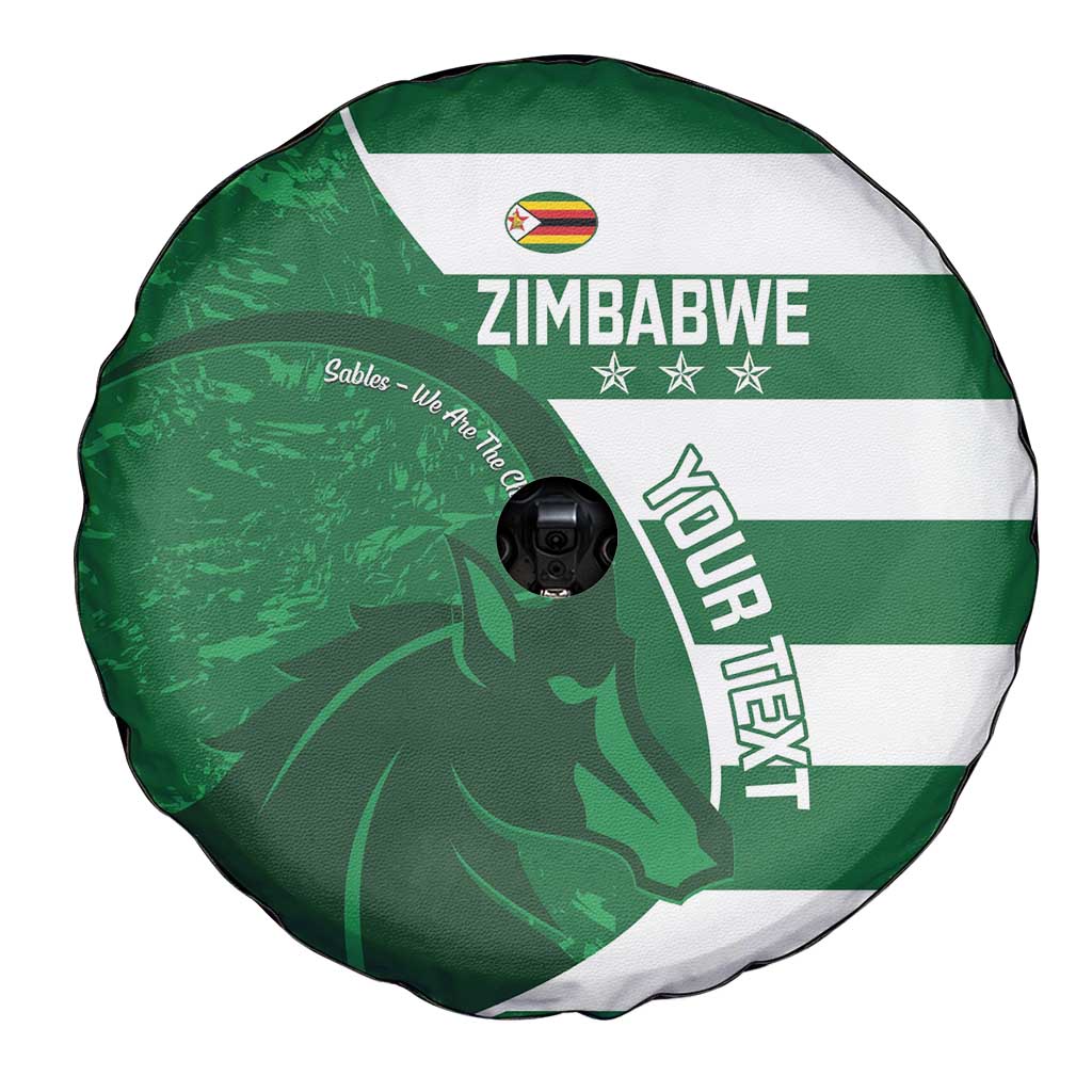 Zimbabwe Rugby Custom Spare Tire Cover Sables 3rd Champions Proud LT14