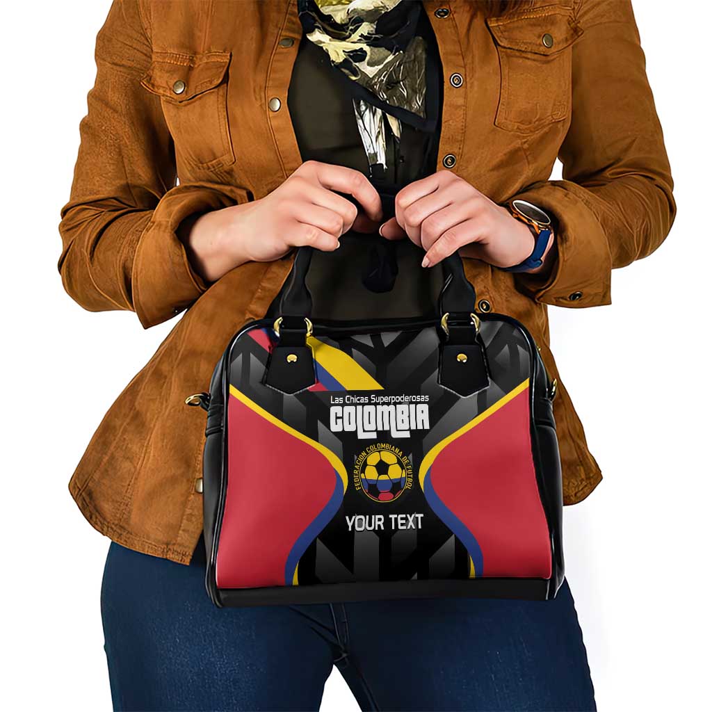 Custom Colombia Football Shoulder Handbag Vamos Las Chicas Superpoderosas LT14