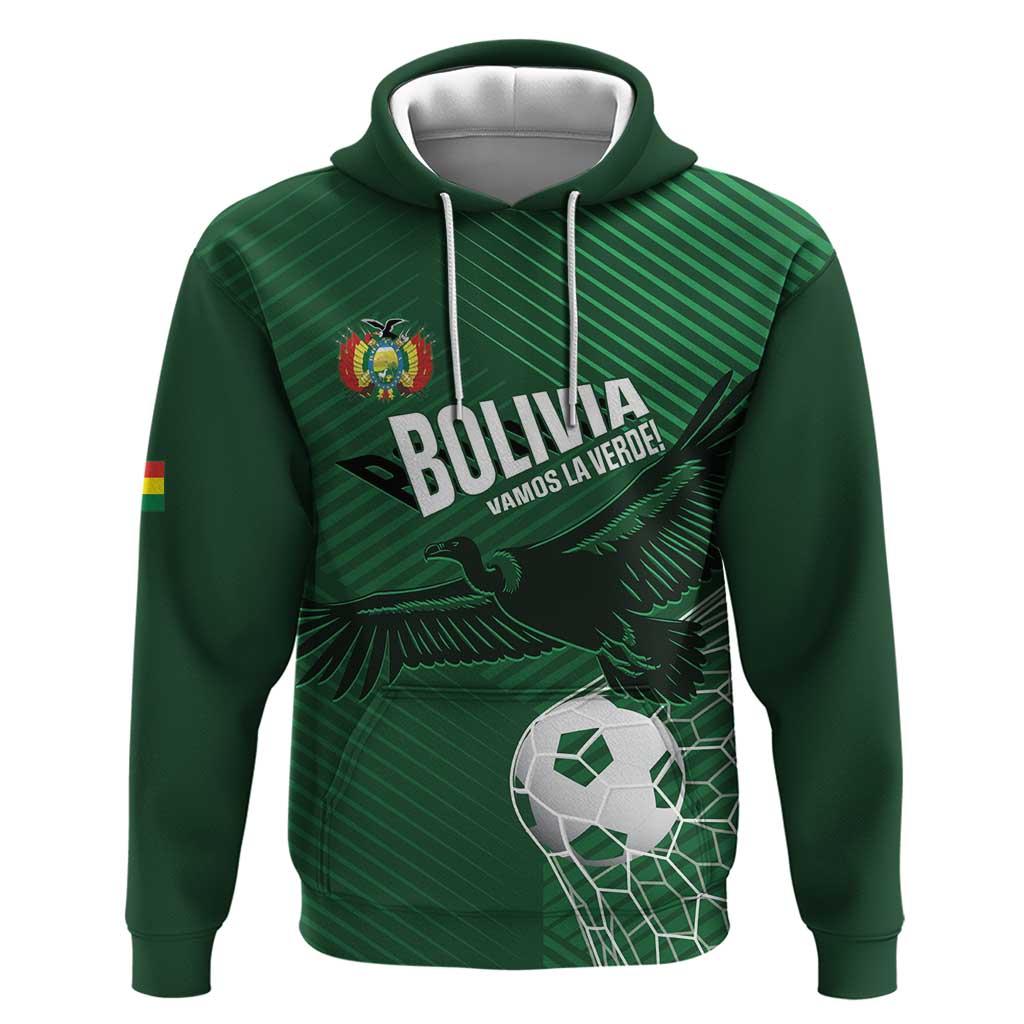 Custom Bolivia Football Hoodie Vamos La Verde LT14