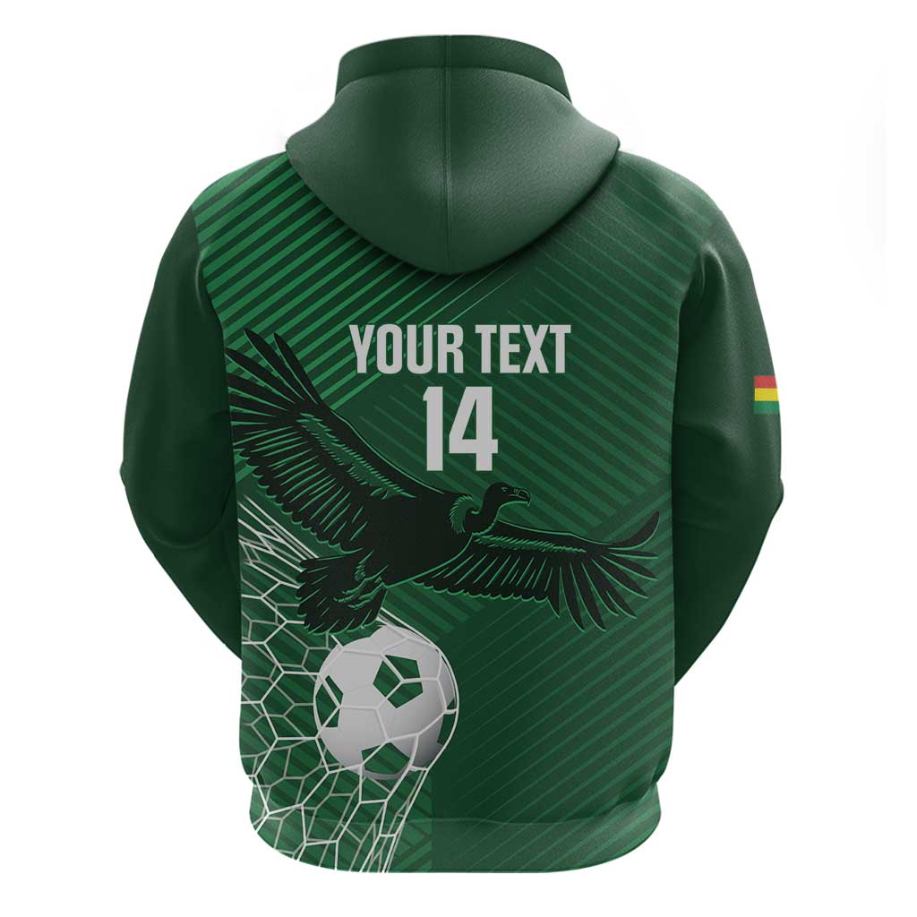 Custom Bolivia Football Hoodie Vamos La Verde LT14