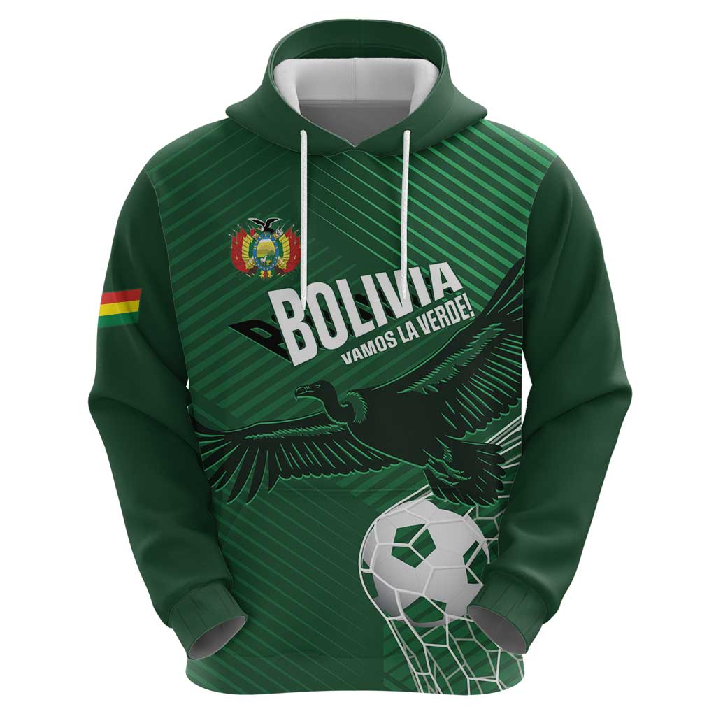 Custom Bolivia Football Hoodie Vamos La Verde LT14