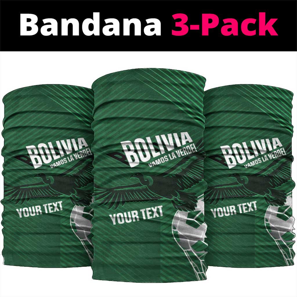 Custom Bolivia Football Neck Gaiter Vamos La Verde LT14