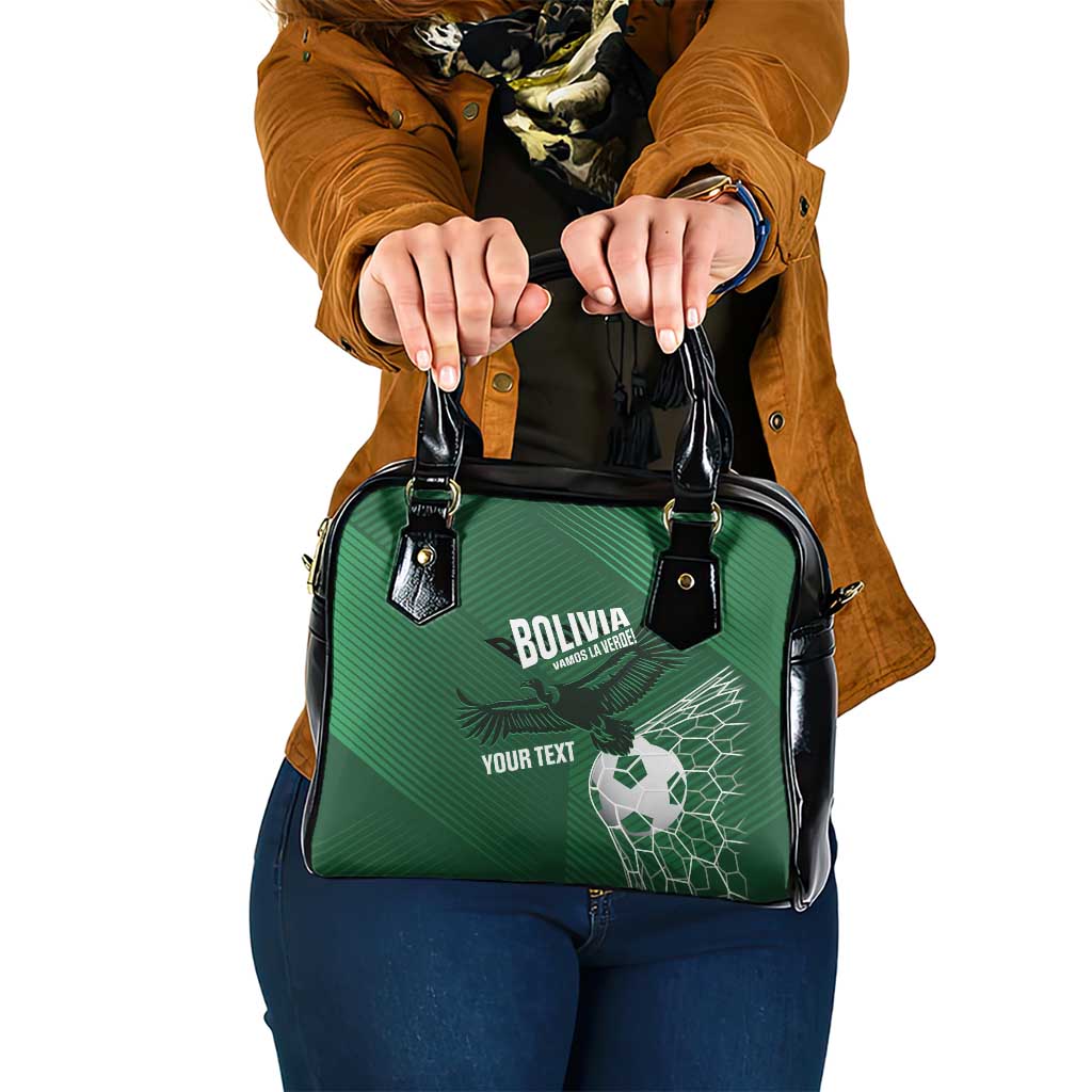 Custom Bolivia Football Shoulder Handbag Vamos La Verde LT14