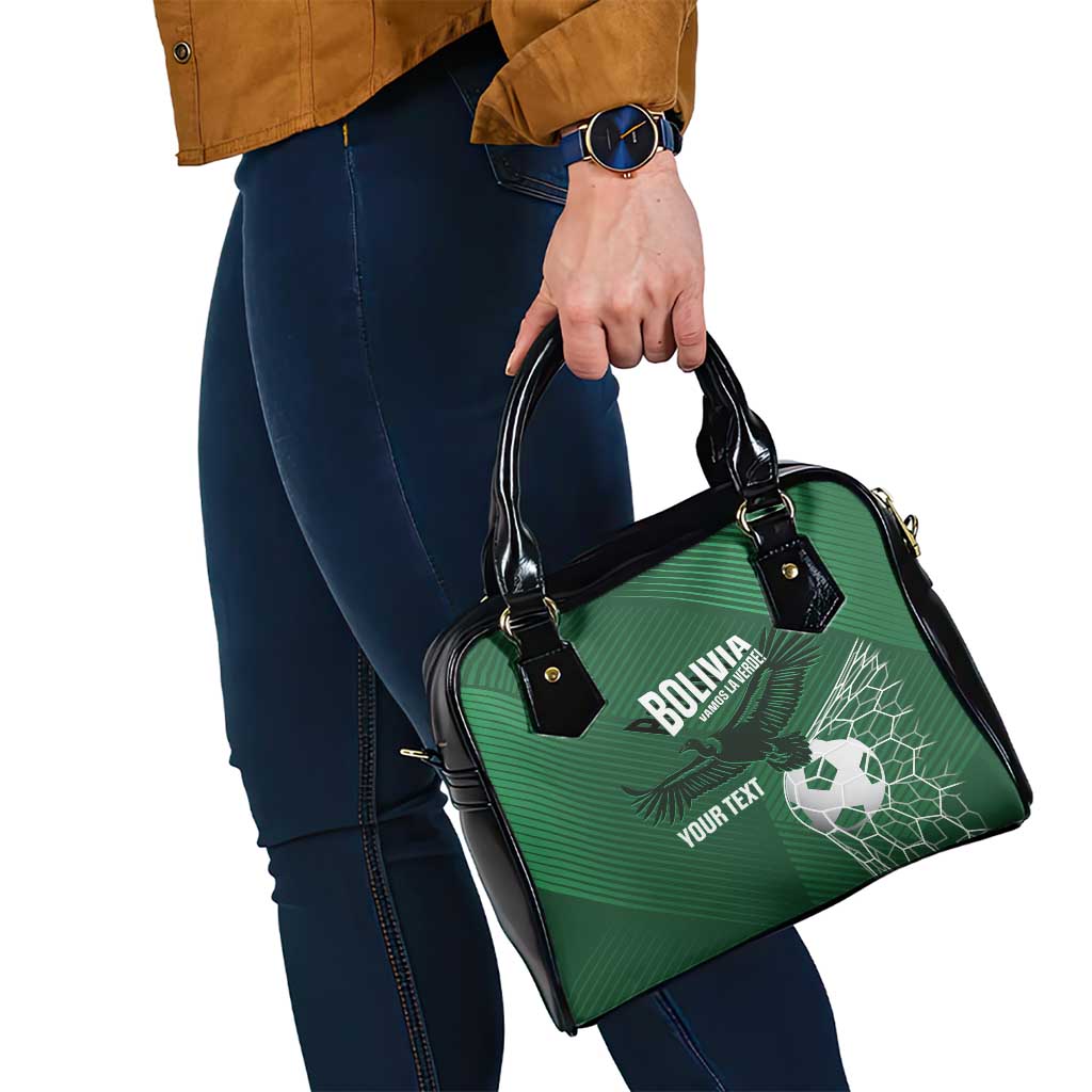 Custom Bolivia Football Shoulder Handbag Vamos La Verde LT14