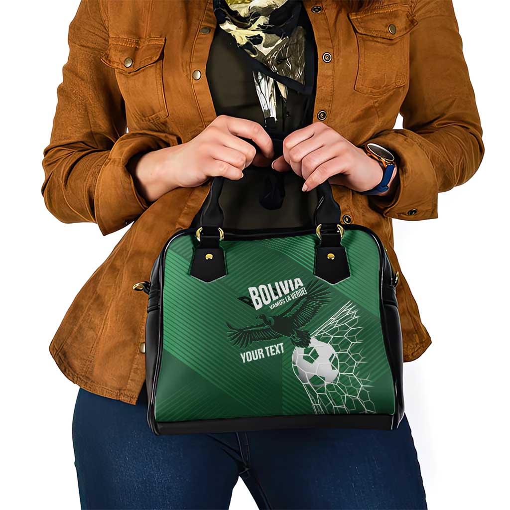 Custom Bolivia Football Shoulder Handbag Vamos La Verde LT14