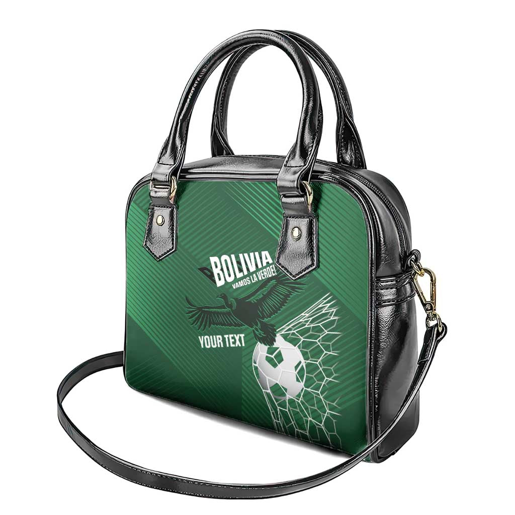 Custom Bolivia Football Shoulder Handbag Vamos La Verde LT14
