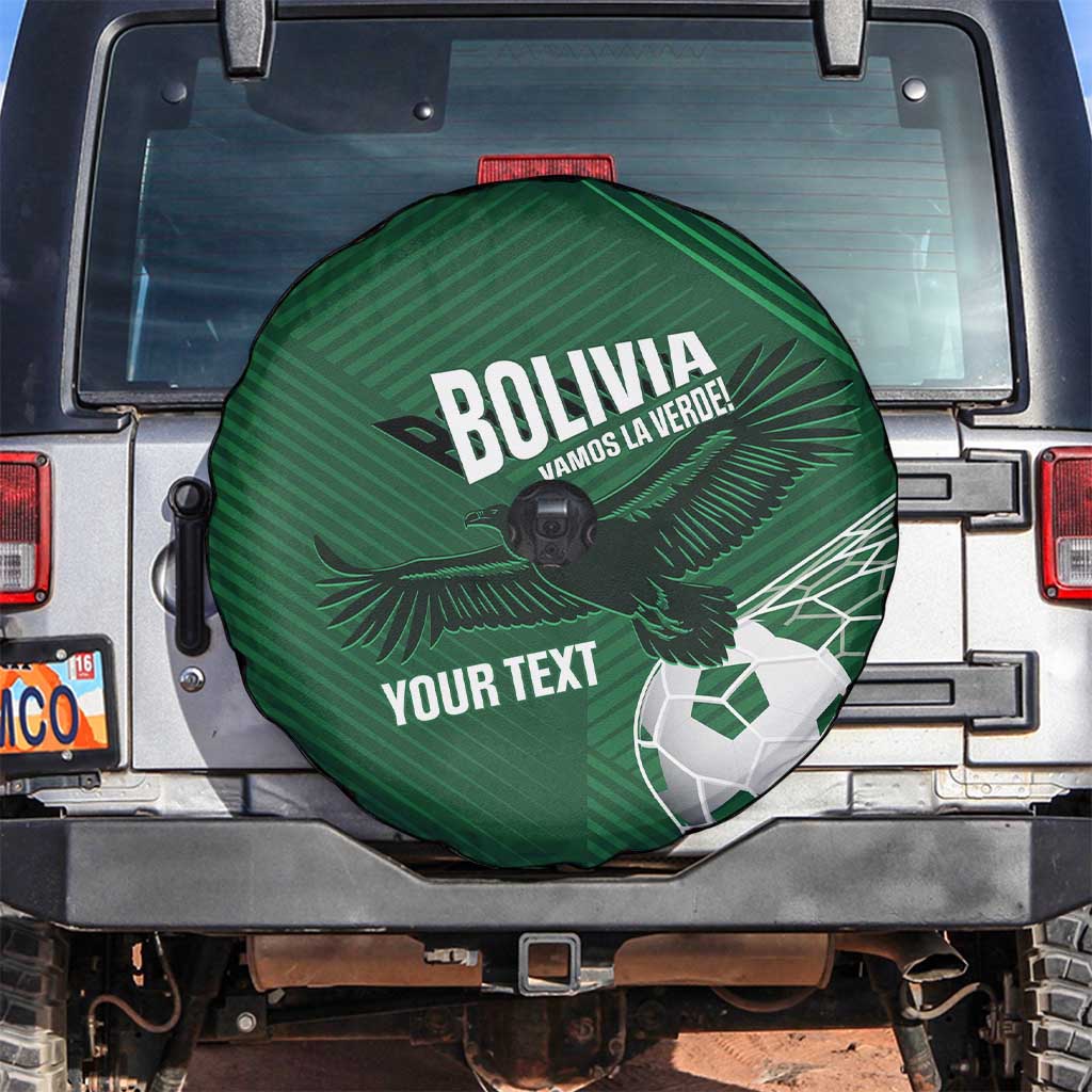 Custom Bolivia Football Spare Tire Cover Vamos La Verde LT14