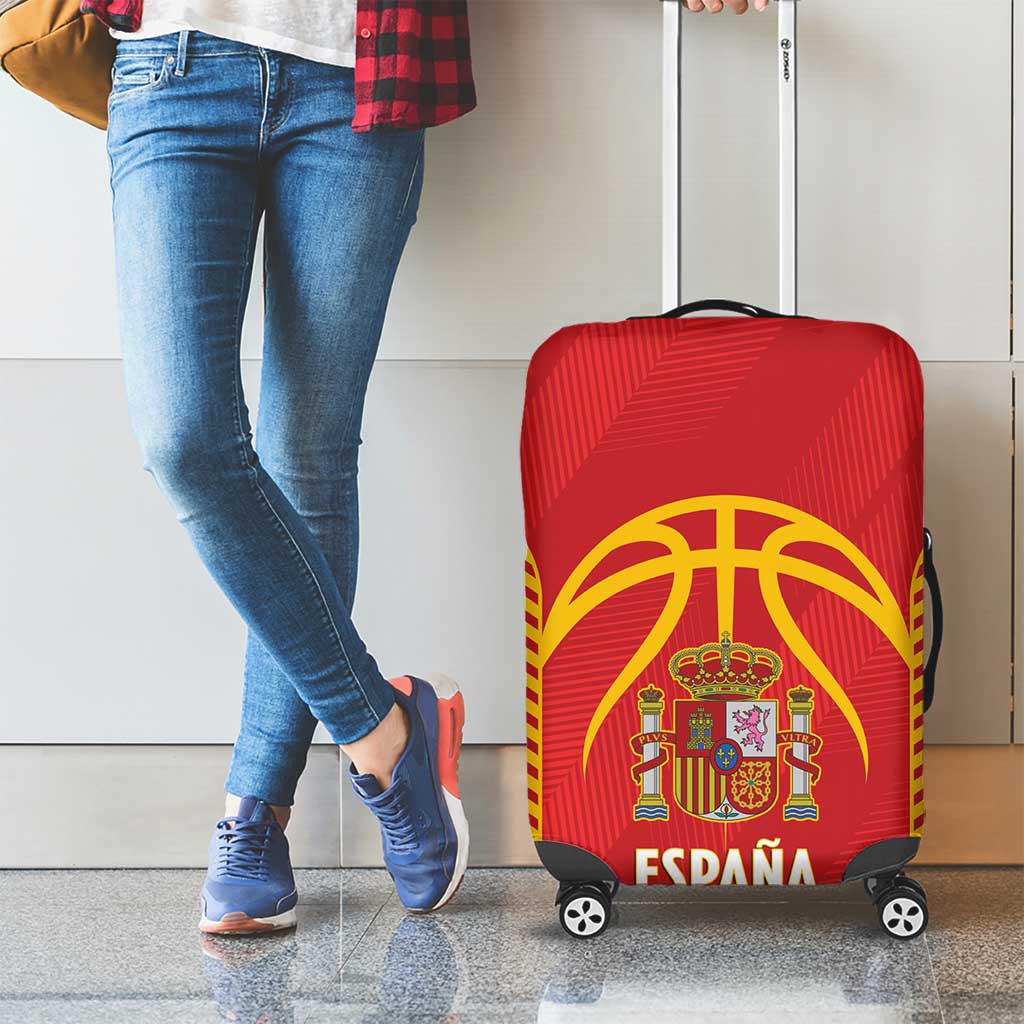 Spain Basketball Luggage Cover La Roja Go Champions LT14