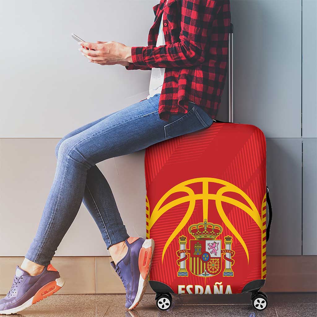 Spain Basketball Luggage Cover La Roja Go Champions LT14