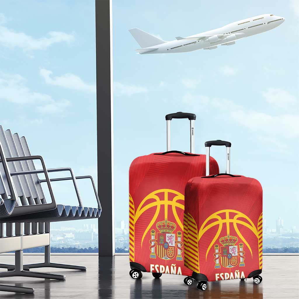 Spain Basketball Luggage Cover La Roja Go Champions LT14