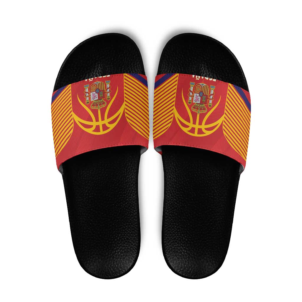 Spain Basketball Slide Sandals La Roja Go Champions LT14